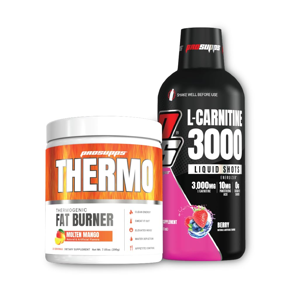 PROSUPPS 熱脂肪燃焼のThermogenic粉のMoltenのマンゴおよび3000 Lカルニチンのベリー-重量管理および前のワークアウト-エネルギー、気分、食欲制御