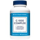 ビタミンC-1000コンプレックス1,000MG、免疫&心血管の健康(300カプセル)をサポートする抗酸化剤