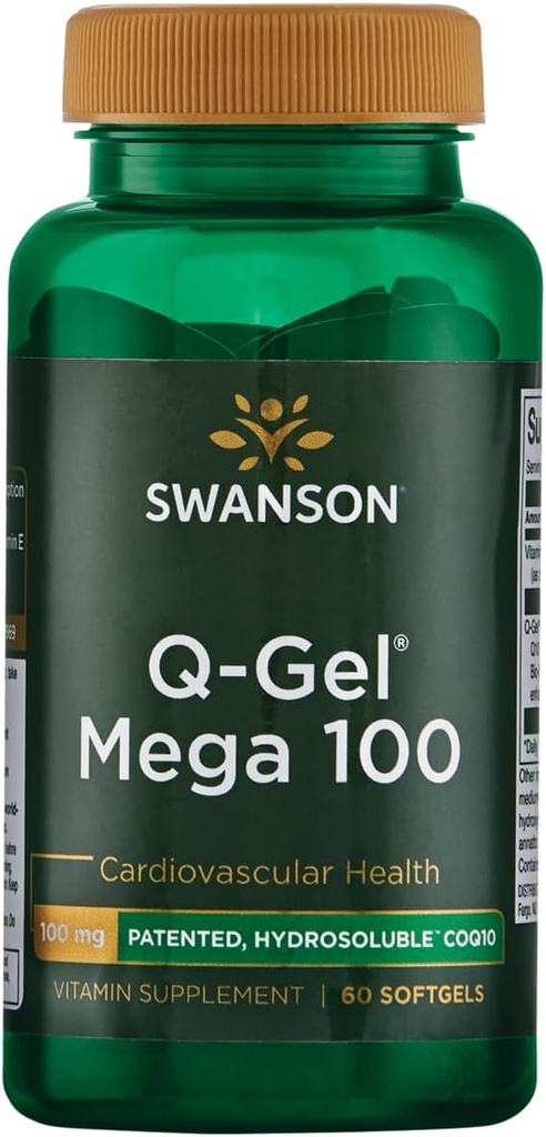 スワンソンQ-Gelメガ100ミリグラム60のSgels