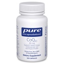 純粋なカプセル封入CoQ10 30 mg | エネルギー、酸化防止剤、脳および細胞の健康、認知症および心血管サポートのための補酵素Q10サプリメント* | 120カプセル