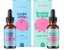 JoySpring BrainyBrocc & LingoLeap Drops Bundle | Kids Vitamins Naturally Sourced, Non-GMO, Non-Alcoholic Liquid Formula, Immunity Health Support | Vegan & Vegetarian Supplements