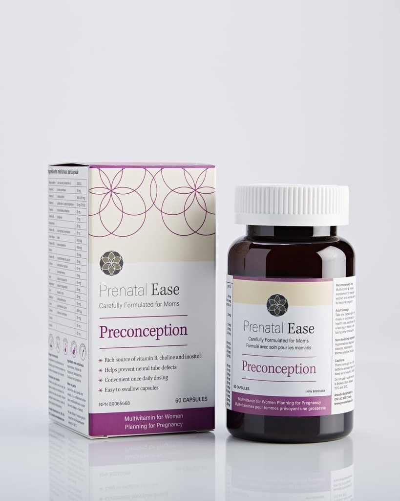 妊娠、赤ん坊の計画のMultivitamin、毎日の線量が、Methylfolate、60日の供給を含んでいるら