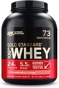 Optimum Nutrition Gold Standard 100% Whey Protein Powder, Strawberries & Cream, 5 Pound (Packaging May Vary)