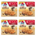 Atkinsバニラマカダミアナッツ風味の柔らかい焼かれたエネルギー バー、タンパク質、低砂糖、高繊維スナック、タンパク質スナック、4パック(4バー 各)