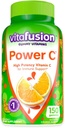Convergence Power C Vitamin C Gummies for Immune Support, Orange Flavored, 150 Count