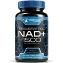 ウェルネス LABSRX NAD の補足、1500mg - 米国は Liposomal NAD+ を作りました Resveratrol、NAD Plus Boostingの補足-サポート細胞の健康、スタミナ及び健康な老化-超強さのカプセル
