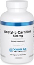 Douglas Laboratories Acetyl L-Carnitine 500 mg | Supports Brain and Nerve Function During The Normal Aging Process* | 120 Capsules