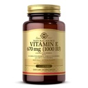 ソルガービタミンE 670 mg(1000 IU)、180 Softgels - 天然抗酸化剤、皮膚&免疫システムサポート - 天然由来のビタミンE - グルテンフリー、酪農場無料 - 180サービング