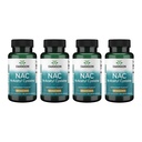 スワンソン NAC - N-アセチル Cysteine - サプリメント 600 mg 100 カプセル (4 パック)
