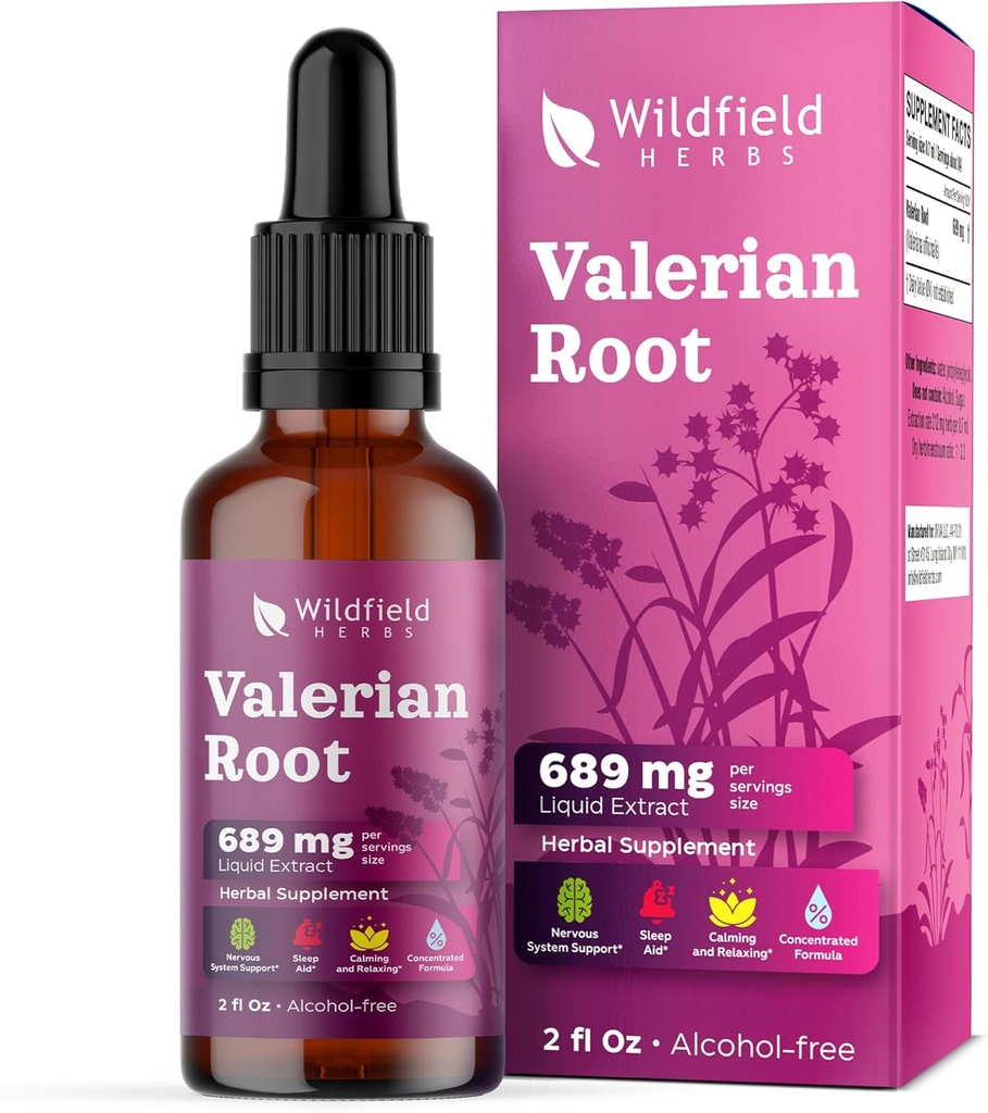 Valerianの根のエキスは1000mg (Valerianaのofficinalis)の草の補足を吸収しますカプセル、供給、2か月の供給、84のサービング、アルコールなしのチンブ - 2つのOz、1のパック