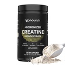 UpNourish の Micronized のクレアチンの Monohydrate の粉 400 G - プレワークアウトのための非風味のビーガン、純粋な女性および人のインスタント化された補足を造る筋肉 80 のサービング 14.1096 のオンス