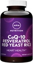 MRM Nutrition CoQ-10 Resveratrol レッドイーストライス | 心血管の健康をサポート | グルテンフリー | 非GMO | 30 Softgels