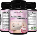 Pueraria Mirificaのカプセル - 女性のための自然なbreastの強化の丸薬 - Breastの拡大の丸薬 - Breastの成長、腟の健康、月経の救助、皮及び毛の健康 - 90のビーガンのカプセル