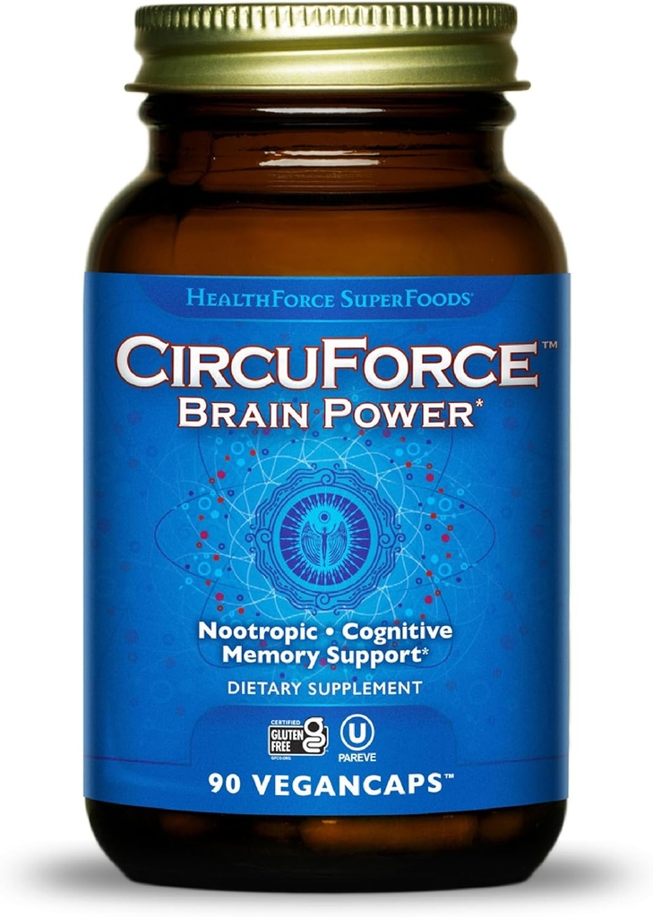 HEALTHFORCEスーパーフードCircuForce脳力 - 90ビーガンキャップ