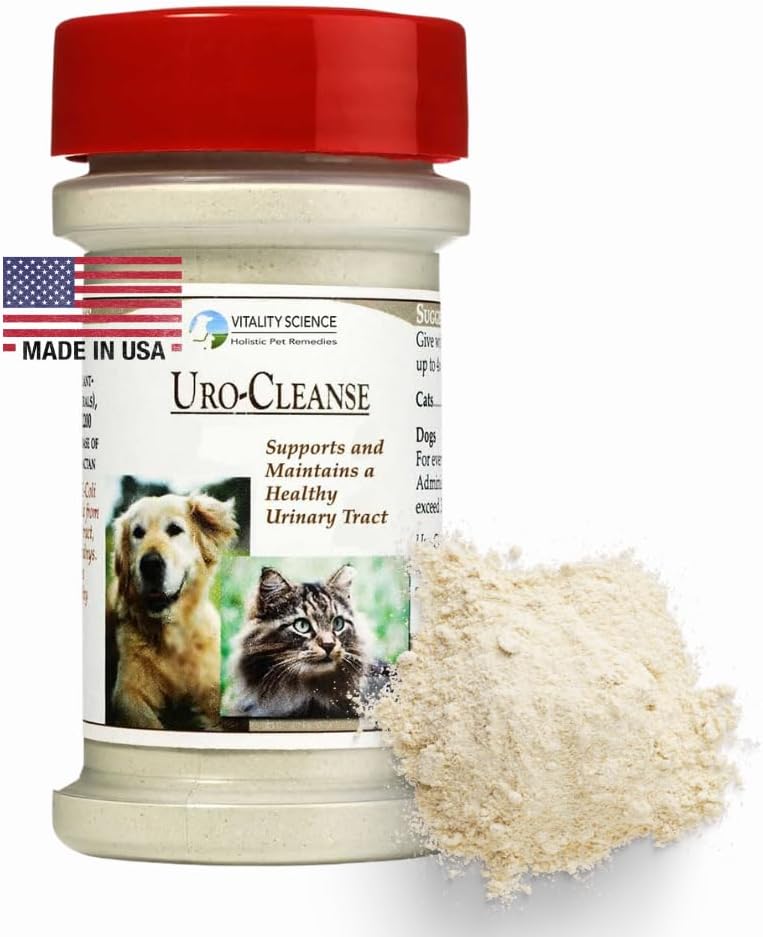 猫のためのバイタリティサイエンスURO-Cleanse | 尿路、膀胱、腎臓の健康のための自然な援助 | D-Mannose、Arabinogalactan、ゼオライト | UTI、膀胱感染症および感染症の予防と排除