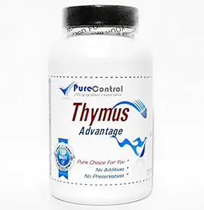 Thymus 利点 // 180 カプセル // ピュア // ピュアコントロール サプリメント
