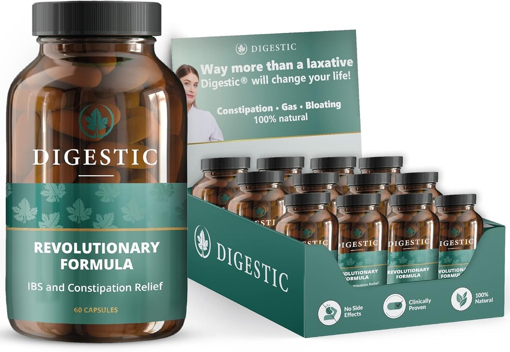 消化 - 便秘救済のためのLaxative - IBS Severe便秘のためのスツール軟化剤100%ナチュラル - 720カプセル - コロンデトックスクレンジング、ブロッキングとガス救済のための - プロフェッショナルレセラーパック