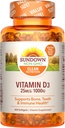 SundownのビタミンD3、400のSoftgels