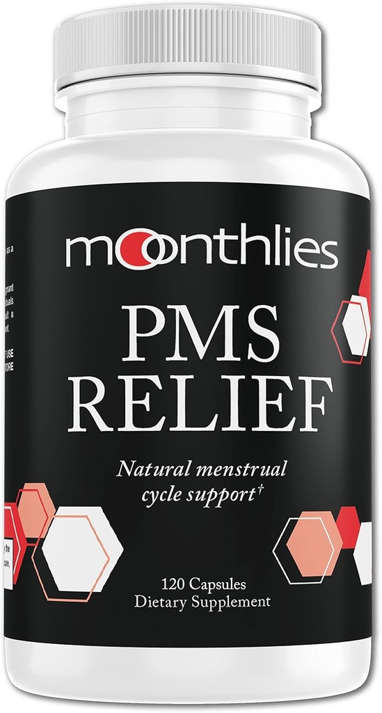 月次PMS女性の月経周期サポートのための救助の補足-Naturalllyバランスの気分の振動、期間の穀物、浮気、疲労、水保持、PMDD、Perimenopause (60日の供給120のカプセル)