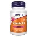 NOWフーズサプリメント、ビタミンD-3 2,000 IU、高効力、構造サポート*、240 Softgels