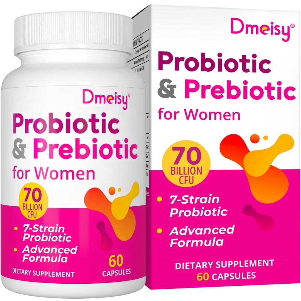 腟の Probiotics、女性のための 70 の鋼片 CFU のプロバイオティクス、腟、尿、pH バランス、免疫、腸及び消化器、膨脹の健康のための 13 インチ 1 人の女性 Probiotics - 2 か月の供給