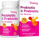 腟の Probiotics、女性のための 70 の鋼片 CFU のプロバイオティクス、腟、尿、pH バランス、免疫、腸および消化器の健康 - 2 か月の供給のための 13 インチ 1 人の女性の Probiotics 及び有機性 Prebiotics
