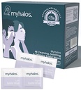 ドライアイリリーフ用MyHalos® 48ヒドレーションアイドワイプ - ティーツリーで保湿&ソーシングアイワイプ - 眼瞼炎とコンピュータビジョン症候群、眼瞼、クレンザーの膀胱炎の治療に役立ちます