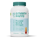 女性のためのSmartyPantsの胎児のビタミン、Multivitaminのガミー:オメガ3の魚油(EPA/DHA)、Biotin、Methylfolate、ビタミンD3、C、ビタミンB12、B6、A、K及び亜鉛、イノシトール、120の計算(30日の供給)