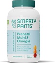女性のためのSmartyPantsの胎児のビタミン、Multivitaminのガミー:オメガ3の魚油(EPA/DHA)、Biotin、Methylfolate、ビタミンD3、C、ビタミンB12、B6、A、K及び亜鉛、イノシトール、120の計算(30日の供給)
