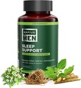 Bacopa、Valerian、Ashwagandhaおよび他のハーブおよびビタミンの睡眠サポート補足、健康な睡眠パターン、60日の供給、120のカプセルを支えて下さい