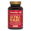 Natures Plus Ultra Hair, Sustained Release - 男性と女性のための自然な毛の成長の補足 - 90 ベジタリアンタブレット (45 人前)