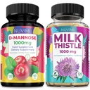 DのMannose 1000のmg及びミルクのこの薬1000のmg 120のカプセルそれぞれ