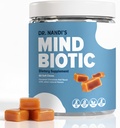 ナンディのMindBiotic脳と消化の健康の補足 - KSM-66 Ashwagandha、Probiotics及びPrebiotics -サポート記憶、焦点、エネルギー及びGut-Brainの関係- 300MG - 60 Caramel Cinnamonの咀嚼