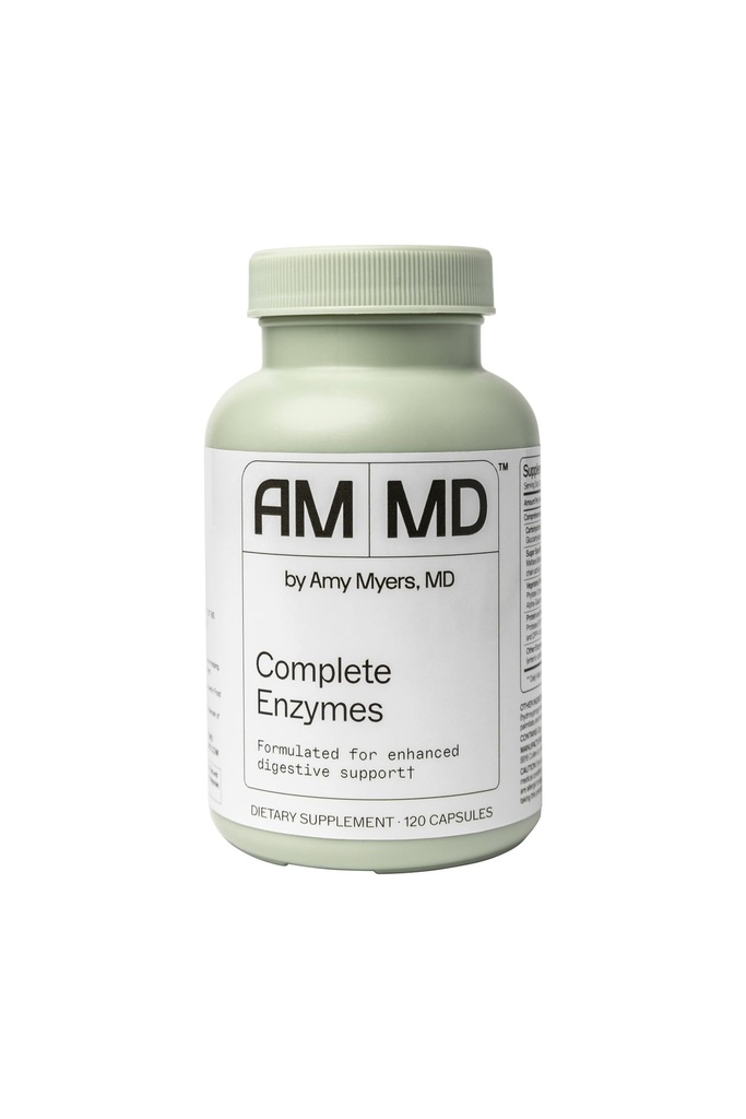 Amy Myers MD の完全な酵素 - Gut の心配及び消化器の健康サポート補足 - 毎日の健康な微生物サポート栄養物の補足 - 120 のカプセル