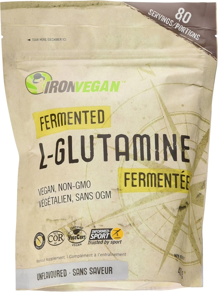 Fermented L-Glutamine, 400 GR