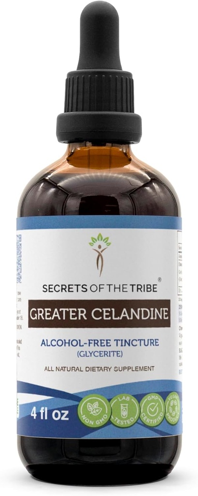 Tribe Greater Celandineアルコールフリーの液体エキス、グレーターセランダイン(Chelidonium Majus)のチンキ剤(FL OZ)の秘密
