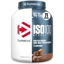Dymatize ISO100の乳白色蛋白質の粉の隔離剤、グルメ チョコレート、蛋白質の25g、5ポンド、5.5g BCAAsのより少し120 Cal。、グルテンフリーのグルテン、1g脂肪、1g砂糖、2g Carb (71のサービング)