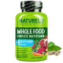 NATURELO Mens Multivitamins - ビタミン、ミネラルを含む男性のための全食品マルチビタミン - エネルギー、脳、心臓、目の健康のための120のベジタリアンカプセル*
