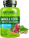 NATURELO Mens Multivitamins - ビタミン、ミネラルを含む男性のための全食品マルチビタミン - エネルギー、脳、心臓、目の健康のための120のベジタリアンカプセル*