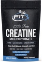 FITRxSupplements.com 純粋なクレアチンの一水化物粉末 - ゼロ添加成分 - カロリーなし, 5g / サービングあたり, 風味のない 40 サービング, 200g, クイック分解