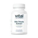 Vital Nutrients Milk Thistle Extract 250mg | ビーガンミルク 肝機能とデトックスのこのサプリメント | グルタチオン生産のための抗酸化支援 | グルテン, 酪農, 大豆フリー | 非GMO | 60カプセル