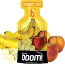 Boom Nutrition Energy Gel - Fruit-Flavored Energy Gels - Workout Gel - Energy Gel for Cycling - Running Gel - Natural Energy Gel - Banana Peach (24 Pack)