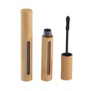 2Pcs 6ml High-Grade Bamboo Mascara Tube Bottles Vials Reusable Refillable Empty Eyelash Cream Container Bottle with Eyelash Wand and plug for Castor Oil, Eyelash Growth Oil, DIY Mascara Travel Bottles   ビール天国