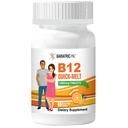 BariatricPal 1,000mcg B12の砂糖なしの速い溶解(90の計算) - オレンジ
