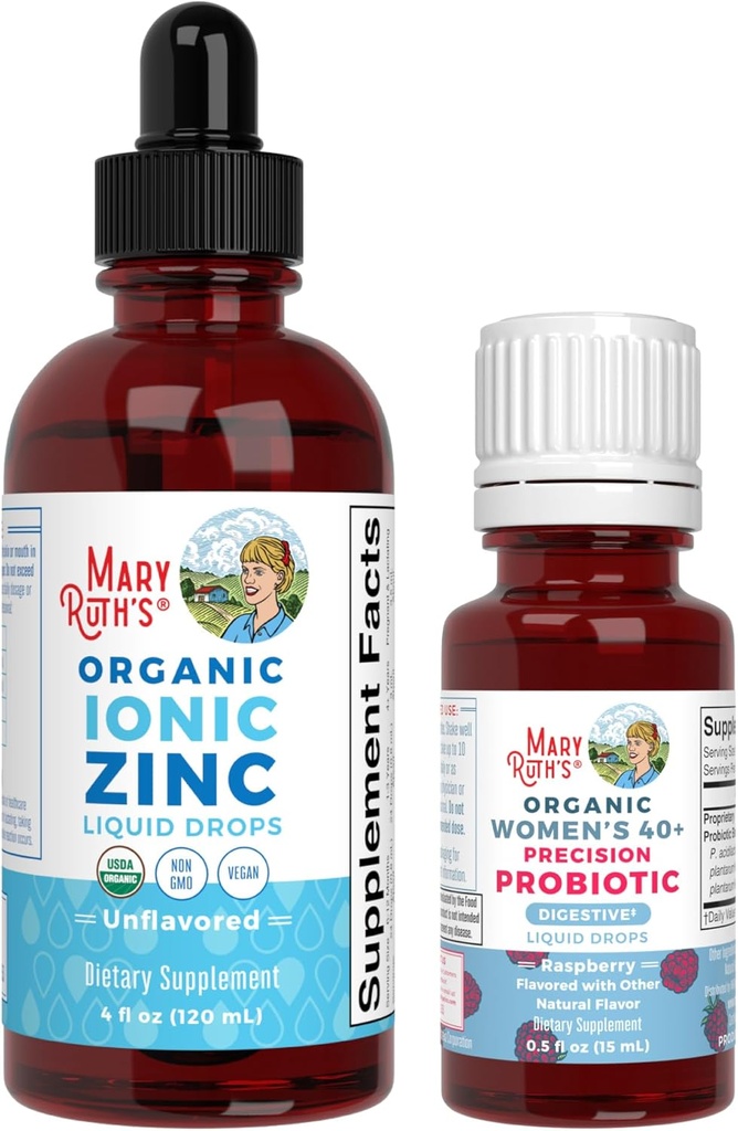 女性40+&亜鉛低下のためのMaryRuth Organic Probiotic Digestion(ラズベリー) | クリーンラベルプロジェクト Verified® | ビタミンGot Health and Immunity | ヴィーガン、非GMO、グルテンフリー