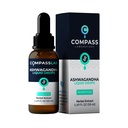COMPASS LABORATORY アシュワガンダ液ドロップ - 気分のサポートとウェルネスサプリメント - ナチュラルコルチゾールマネージャーと免疫ブースター - 2 fl oz