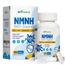 500mg NMNH、NR、TMG、Resveratrol、COQ10、NADの補足、反老化、エネルギー、ブーストNAD+とのNMNの補足の代わり レベル、60カプセル