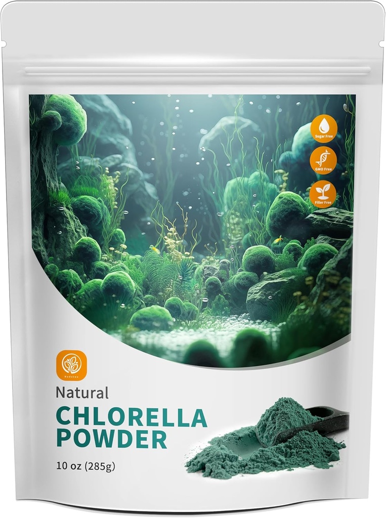 10 oz - Chlorophyll の粉と自然なクロレラの粉、サポート免疫システム及び肝臓機能、青年、ビーガン、豊富なビーガン蛋白質およびビタミンを保って下さい。