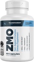 Transparent Labs ZMO - Muscle Builder for Men & Women with Zinc, Magnesium Glycinate, & Oyster Powder for Muscle Recovery - 60 Count