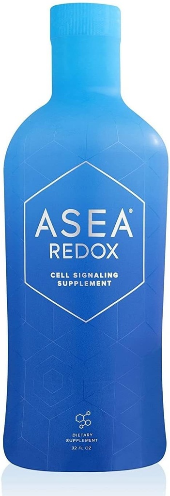 ASEA Redox細胞シグナル伝達サプリメント - 男性と女性のための細胞エネルギーと心臓サプリメント - 活気ある年齢防衛生活のための女性と男性のためのホルモンバランス&エネルギーブースター(One 32 Fl Oz Bottle)